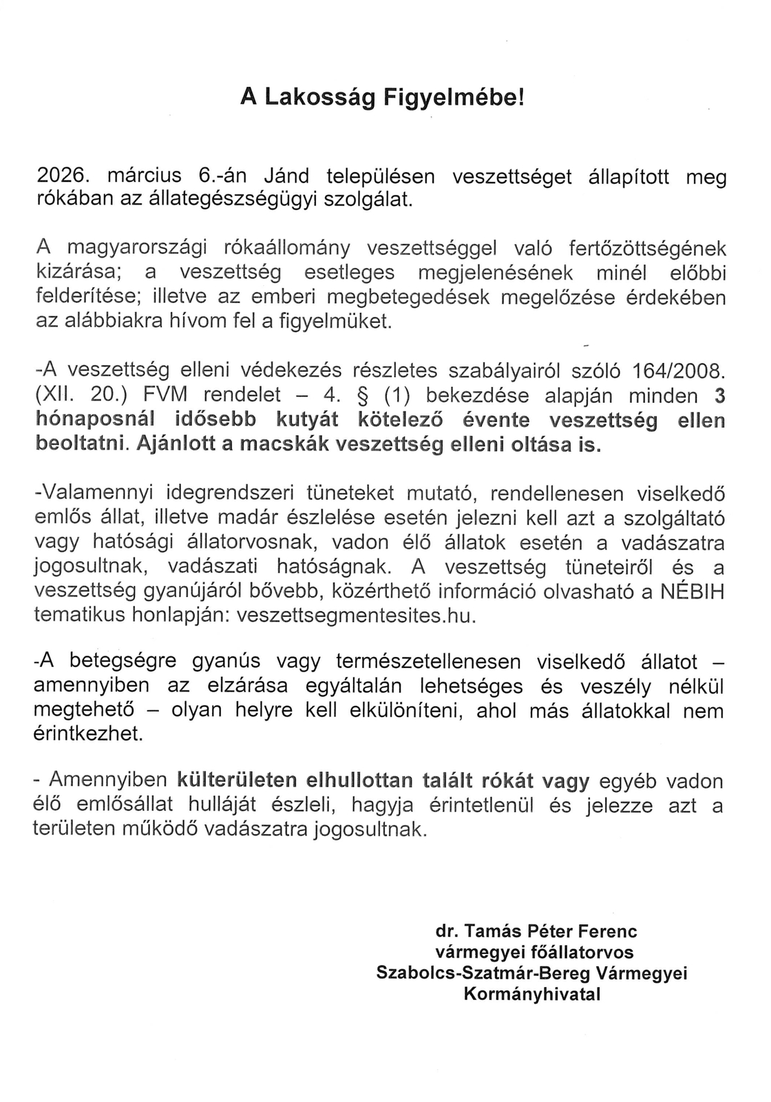 eboltas felhivas