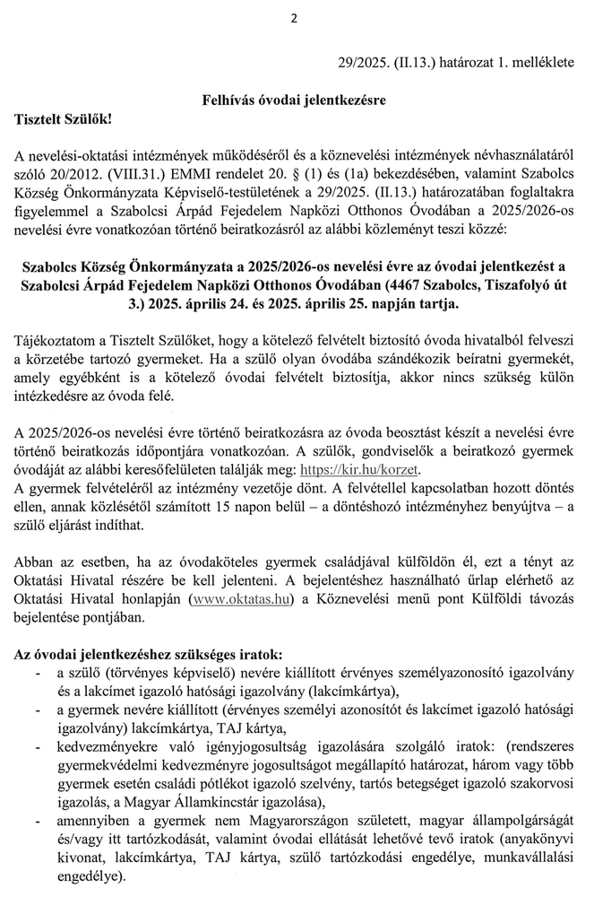 ovi beiratkozas25 2